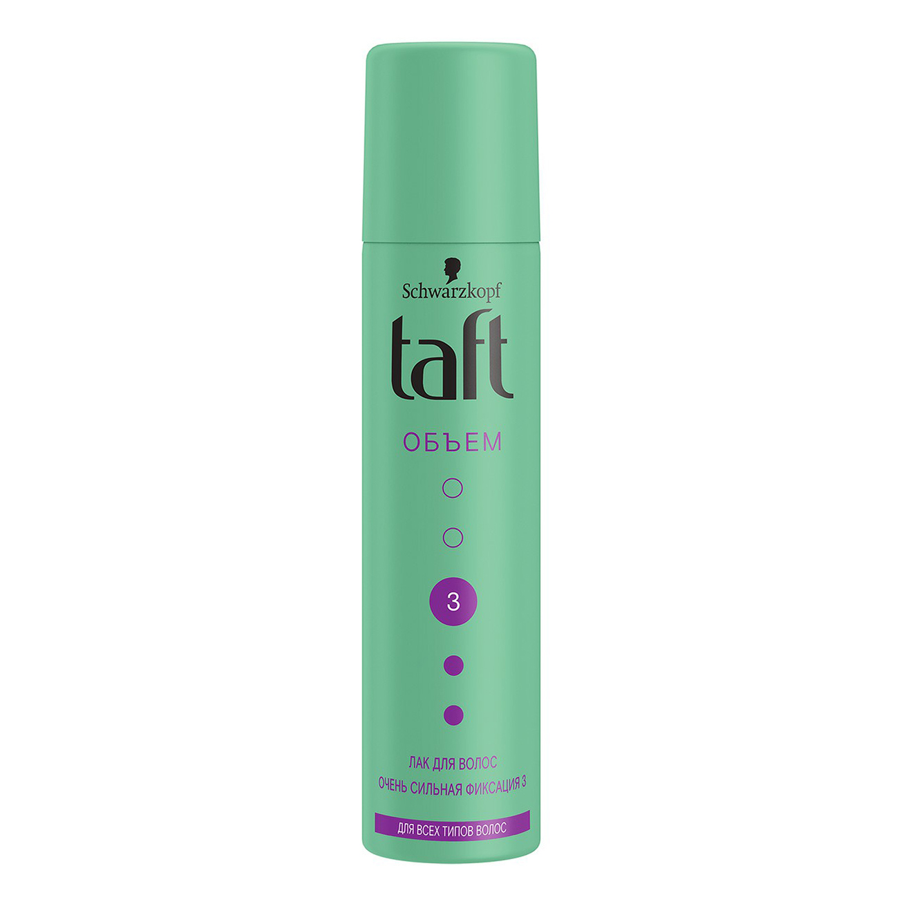 Лак Taft Объем и свежесть для тонких волос для укладки волос сильная фиксация 75 мл