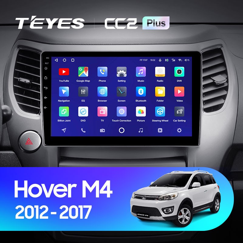 Штатная магнитола Teyes CC2 Plus 464 Great Wall Hover M4 2012-2017 3340000₽