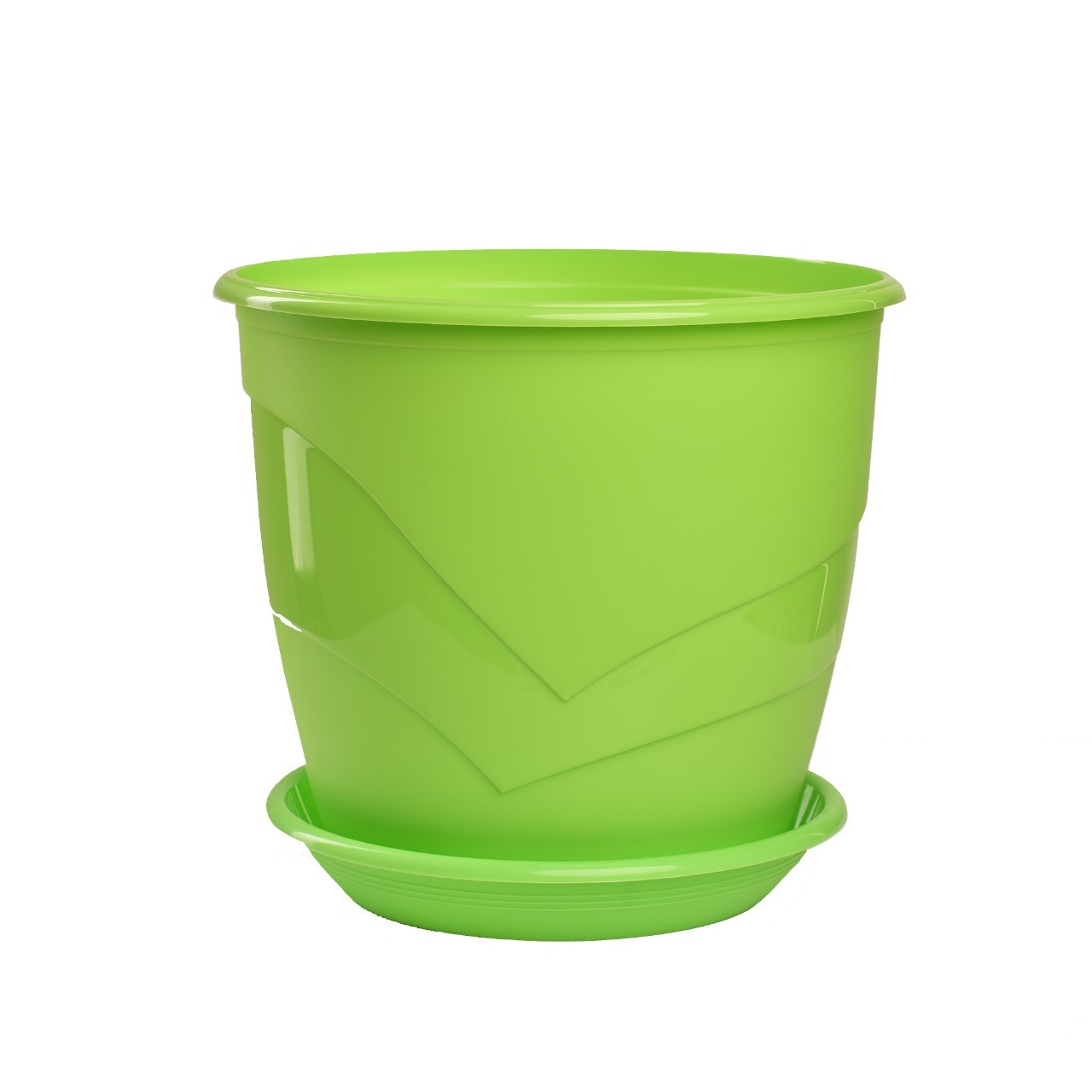 

Горшок для цветов "Венеция" с поддоном, D 23см,объем 5,5л, зеленый, "Венеция" 5,5л