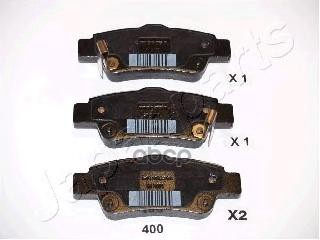 

Колодки тормозные задние Honda CR-V III/CR-V IV 06>12 Japan Parts PP400AF