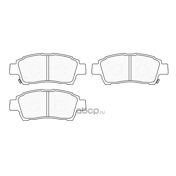 

Колодки Тормозные Передние Toyota Yaris(P10) 99> AYWIparts арт. AW1810466