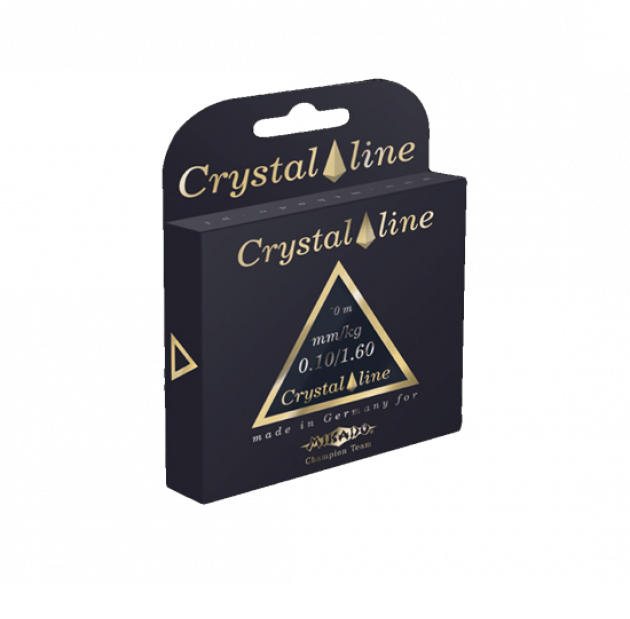 

Леска Mikado CRYSTAL LINE 0,38 (150 м) - 13.60 кг., Прозрачный, Crystal line