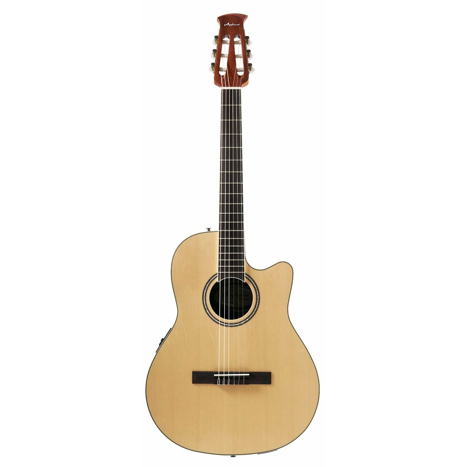 

Электроакустическая гитара OVATION APPLAUSE AB24CС-4S Balladeer Mid, APPLAUSE AB24CС-4S Balladeer Mid Cutaway Nylon Natural Satin