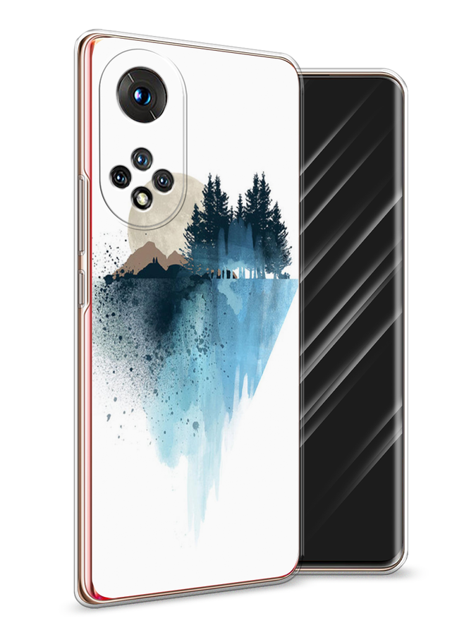 

Чехол Awog на Honor 50 "Горы 5", Голубой, 6105450-4