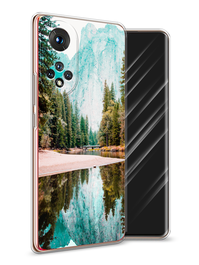 

Чехол Awog на Honor 50 "Горы 11", Зеленый;голубой, 6105450-4