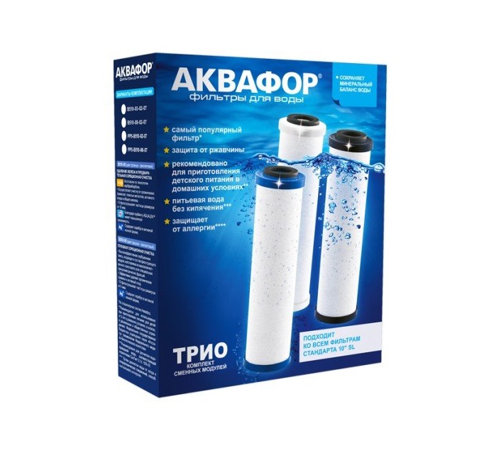 

Аквафор Комплект сменных модулей РР5-В510-02-07