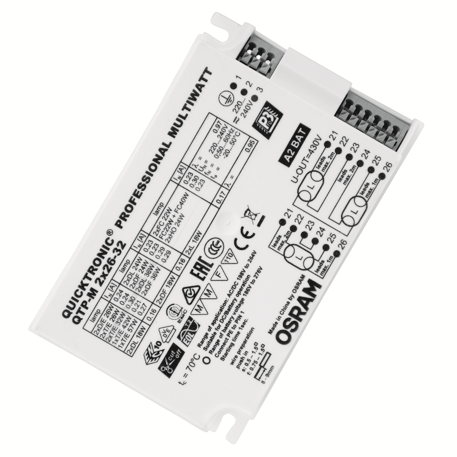 Эпра OSRAM QTP-M 2X26-32/220-240 S VS20 для КЛЛ