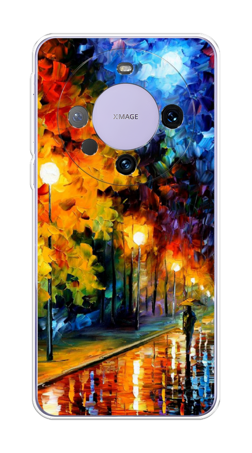 

Чехол на Huawei Mate 60 Pro "Безлюдная улочка", Оранжевый;желтый;синий, 6122250-1