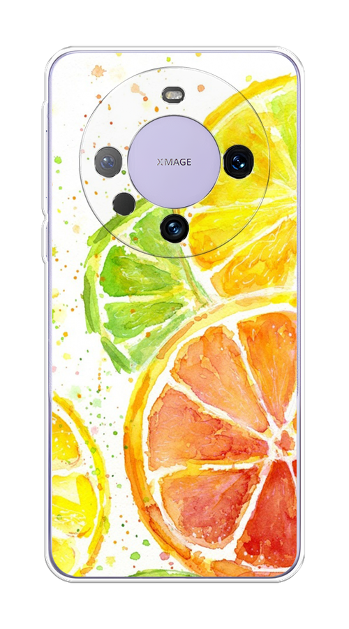 

Чехол на Huawei Mate 60 Pro "Цитрусовые", Белый;желтый;красный;зеленый, 6122250-1