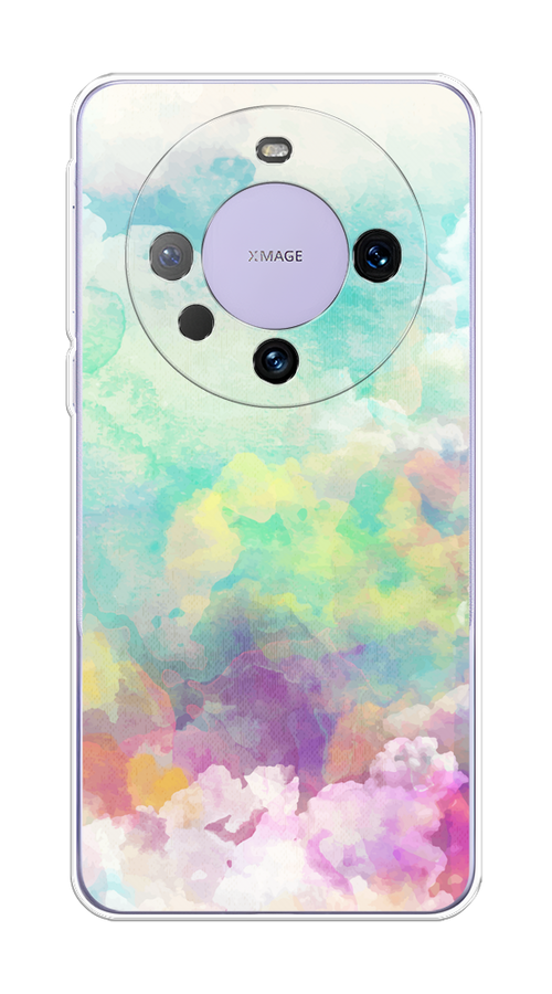 

Чехол на Huawei Mate 60 Pro "Воздушное небо", Белый;голубой;розовый;желтый, 6122250-1
