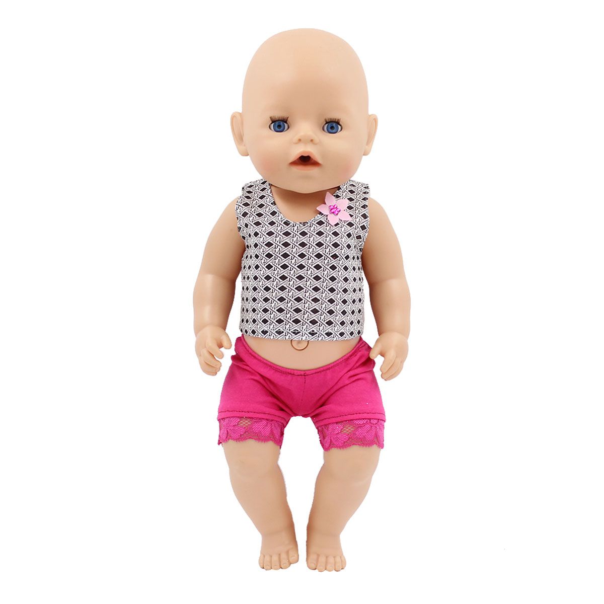

Нижнее белье Dolls Accessories для Беби Бон и пупсов 40 43 см Цветочек, Разноцветный
