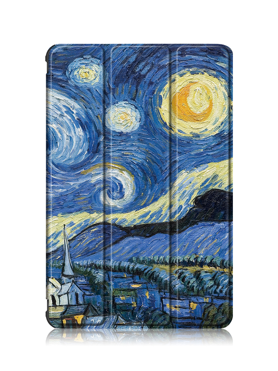 фото Чехол для планшета samsung tab s7 plus/s7 fe/s8 plus, ночь с магнитом zibelino