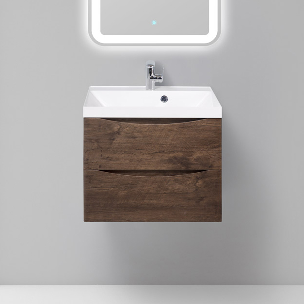 

Тумба с раковиной BelBagno Marino 60 rovere moro