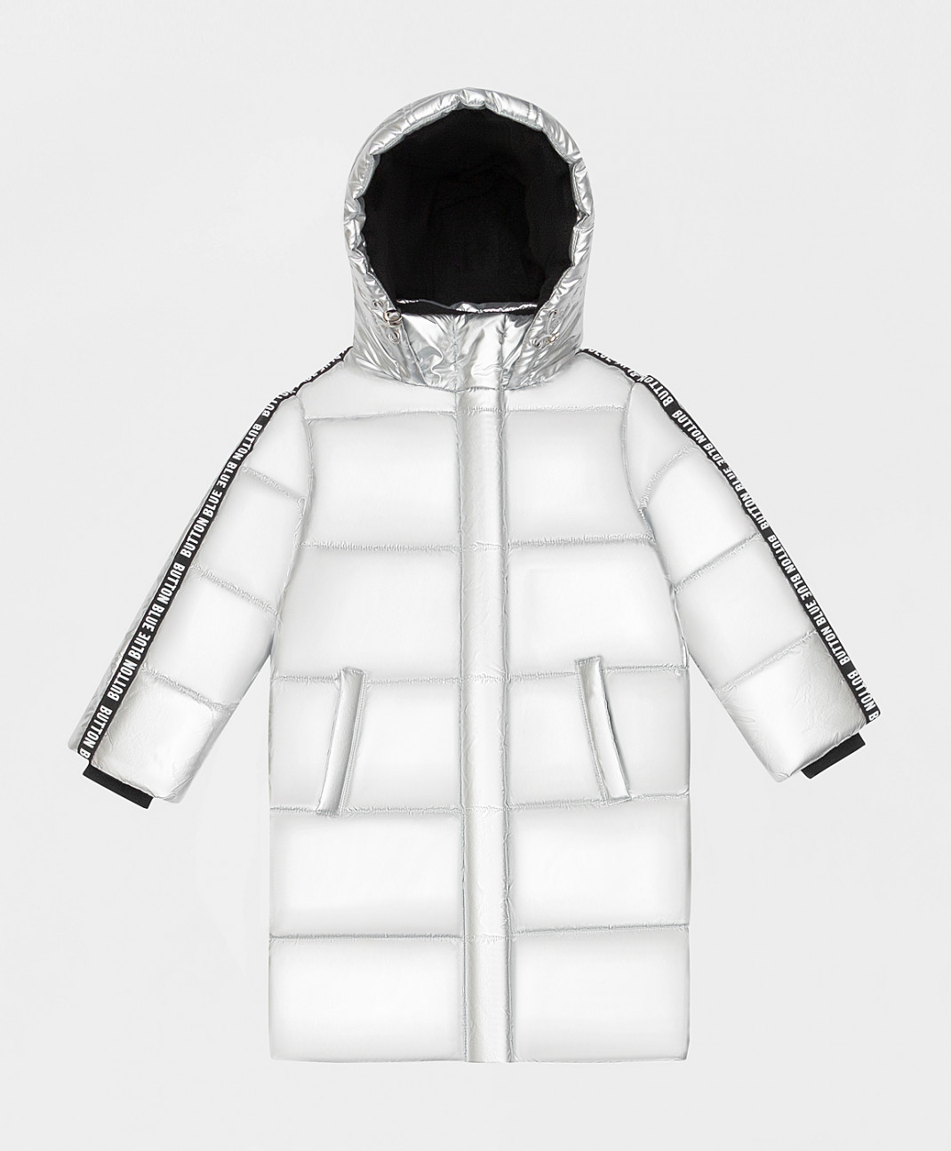 

Пальто детское Button Blue 221BBGJC45026000 цв. серебристый р. 158, 221BBGJC45026000