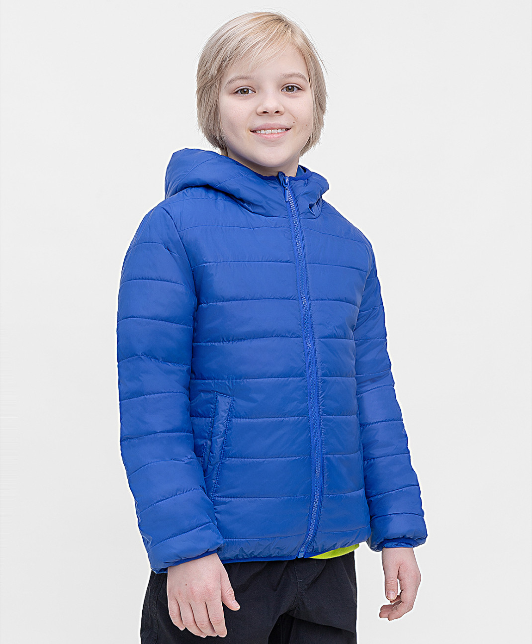 Купить Куртка детская Button Blue 122BBBB41011000 цв. синий р. 128,