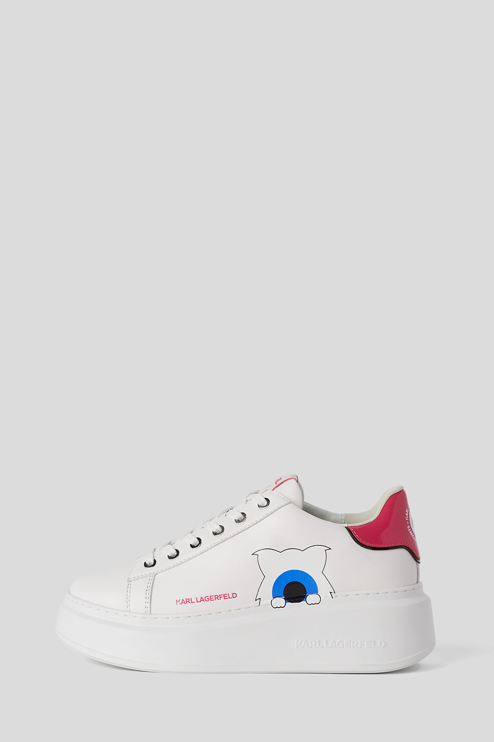 

Кеды женские Karl Lagerfeld KL96591 белые 39 RU, Белый, KL96591