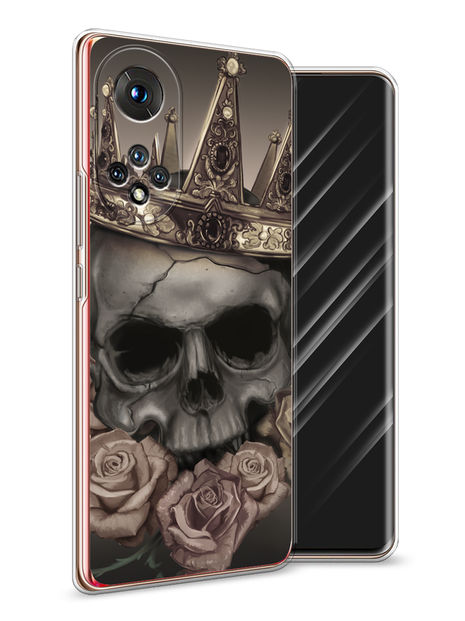 

Чехол Awog на Honor 50 "Череп 22", Серый;черный;бежевый, 6105450-9