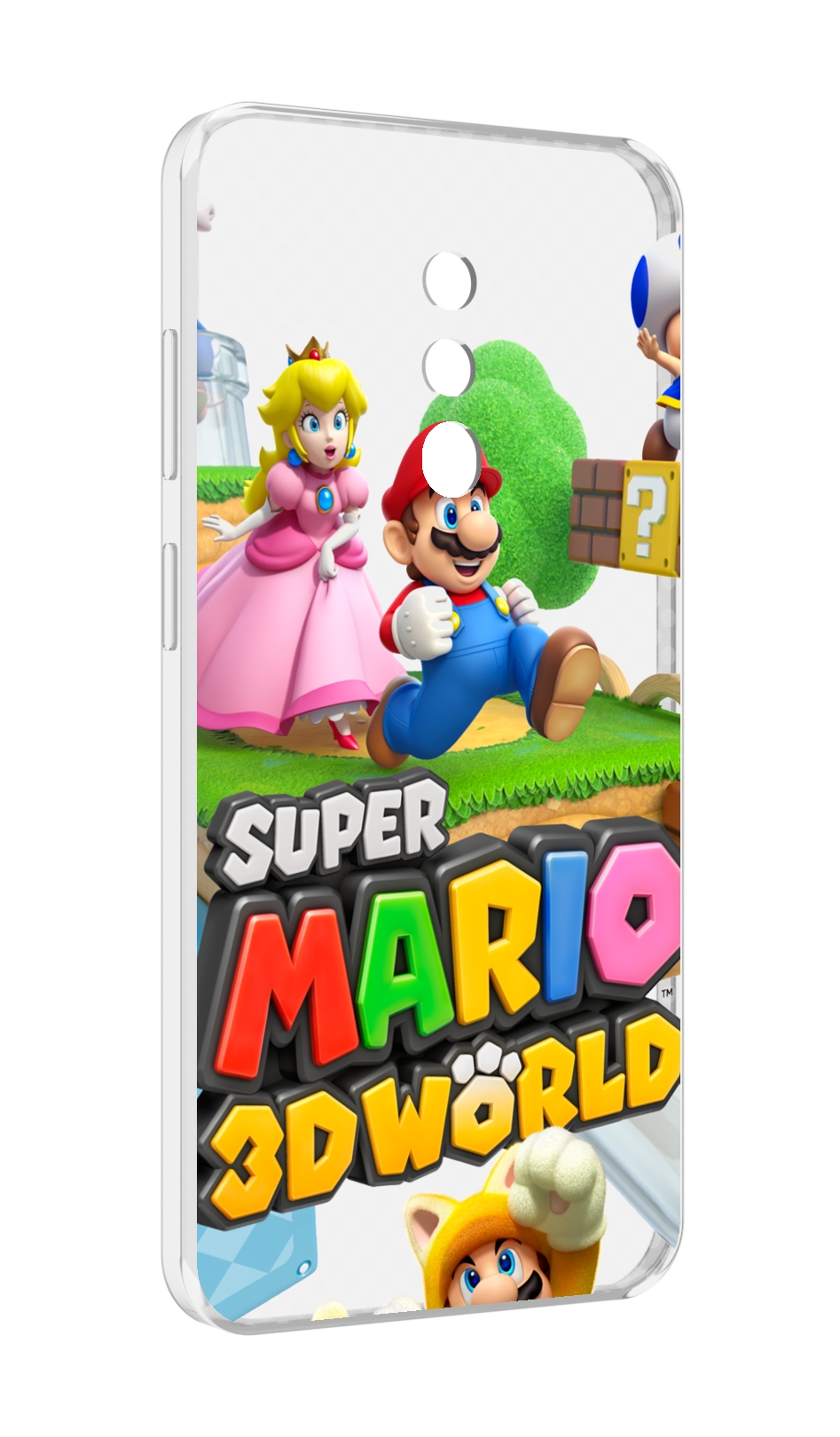 

Чехол MyPads Super Mario 3D World для Blackview BV5200, Прозрачный, Tocco