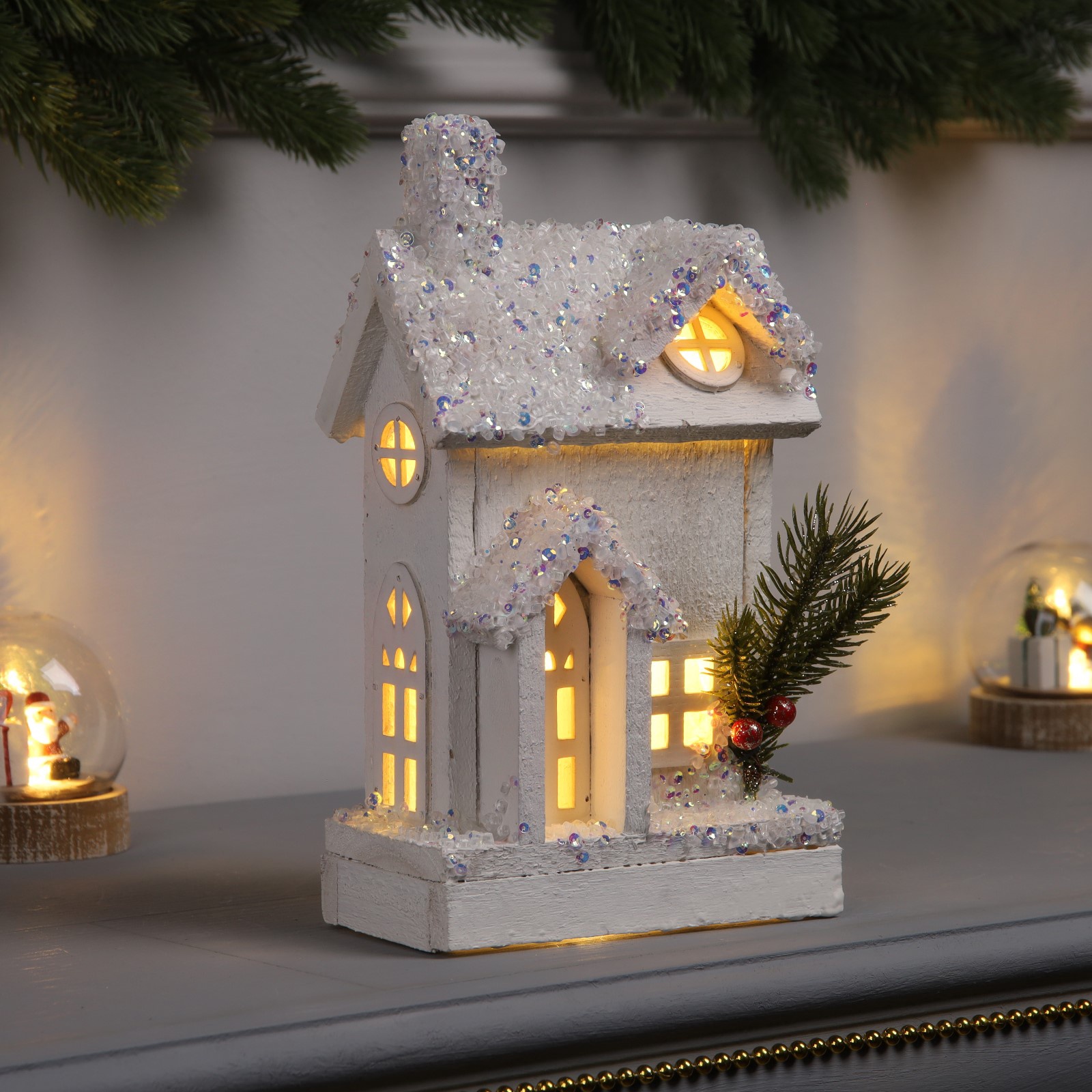 

Фигура деревянная Luazon Lighting Домик, Фигура деревянная Домик