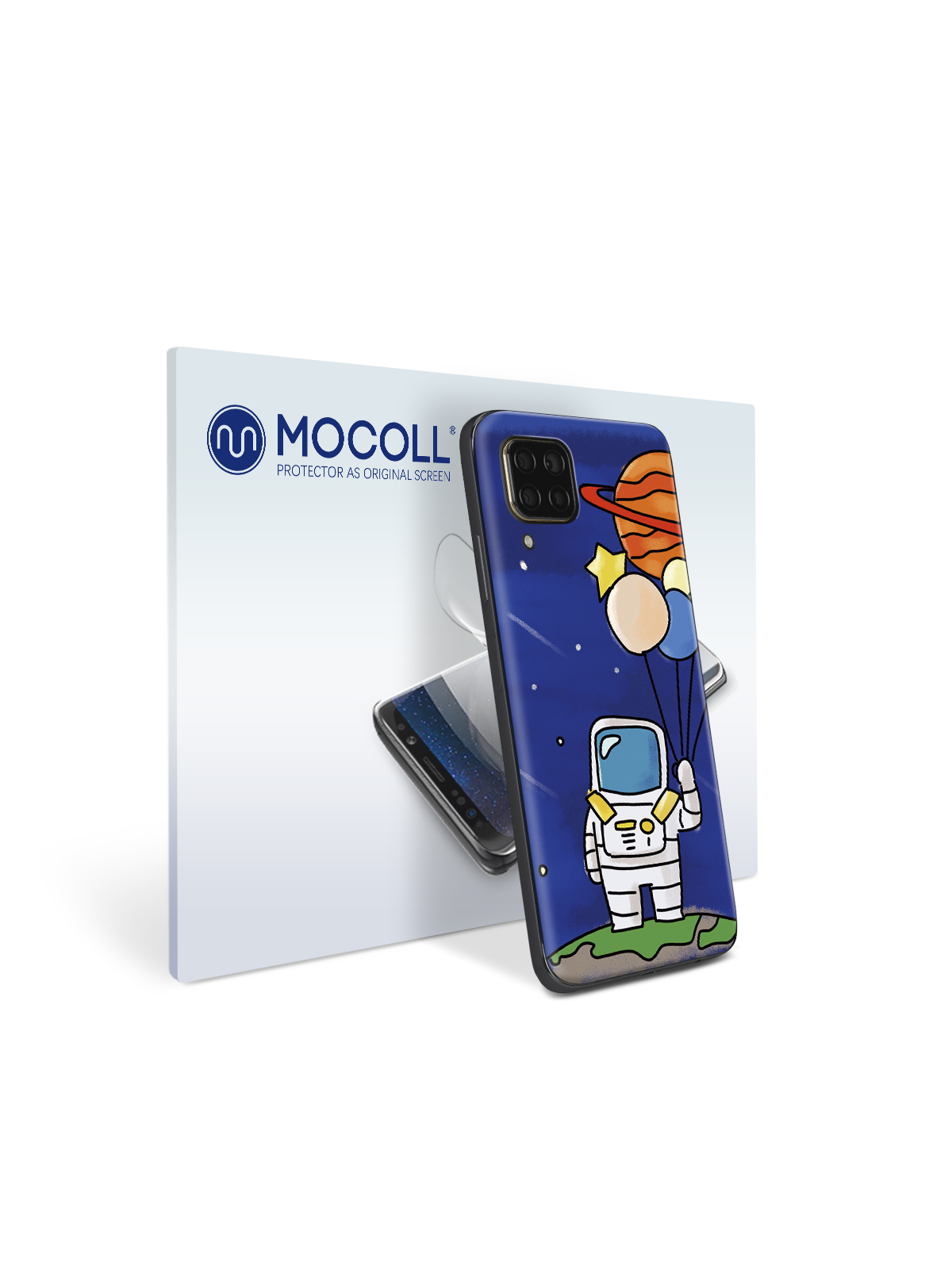 

Пленка защитная MOCOLL для задней панели Huawei Y5 Lite 2018 Рисунок космонавт