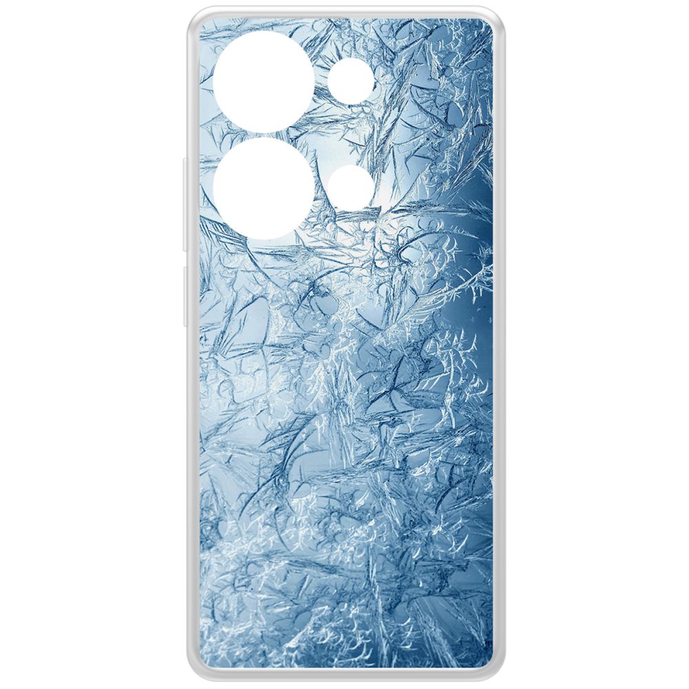 

Чехол-накладка Krutoff Clear Case Лед для Xiaomi Redmi Note 13 Pro 4G, Прозрачный