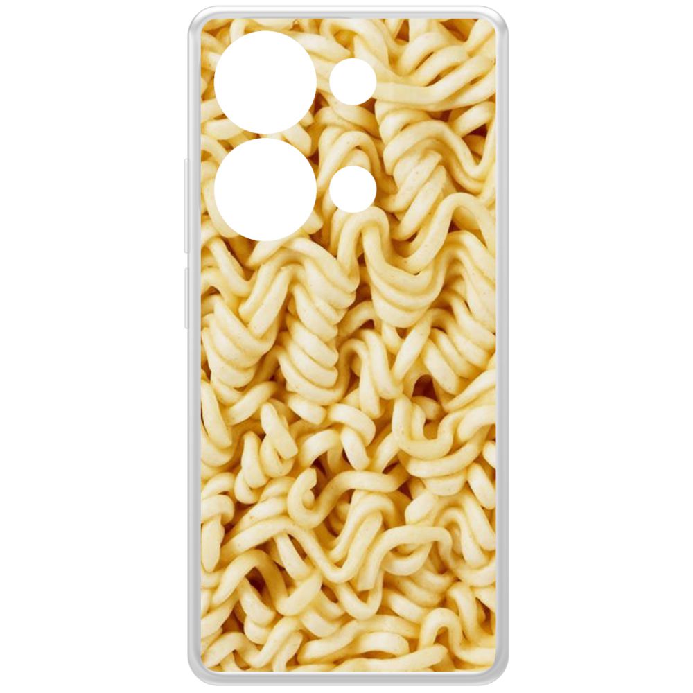 

Чехол-накладка Krutoff Clear Case Дошик для Xiaomi Redmi Note 13 Pro 4G, Прозрачный
