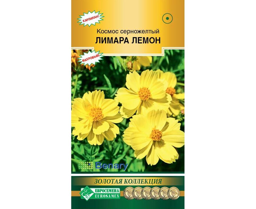 

Семена космея Евросемена Лимара лемон 17817 1 уп., Лимара Лемон