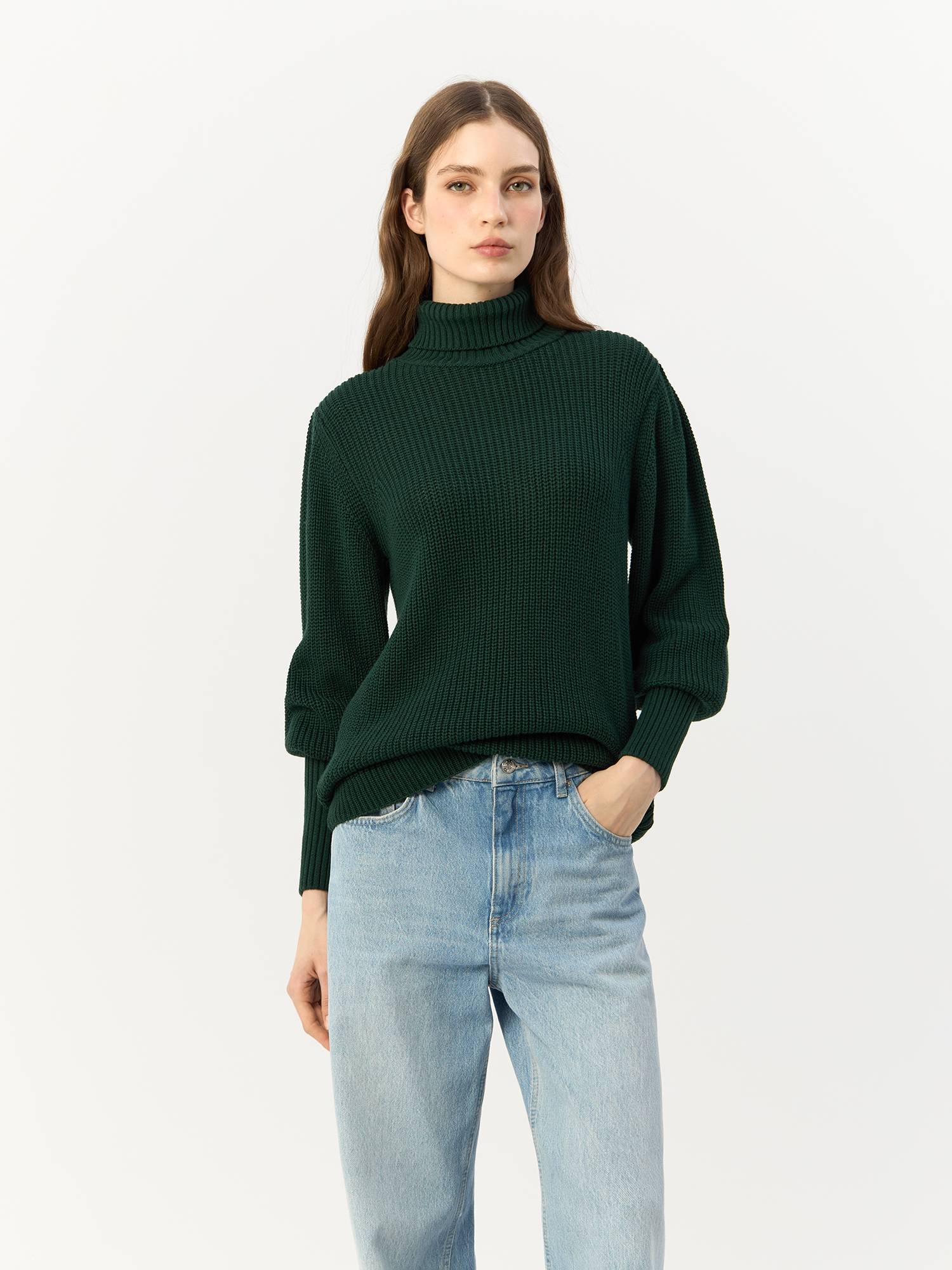 

Свитер женский MEXX TU09103026W зеленый L, TU09103026W