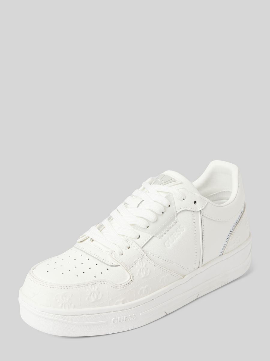 

Кеды мужские Guess FMJANIELL12 белые 40 EU, Белый, FMJANIELL12