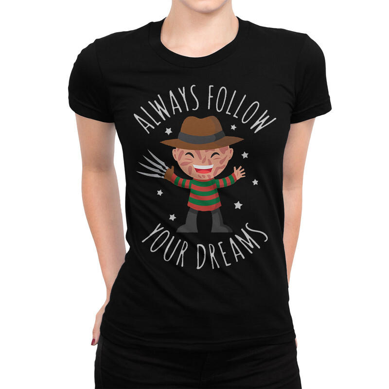 

Футболка женская DS Apparel Фредди Крюгер - Следуй за мечтой 1 черная 2XL, Черный, Фредди Крюгер - Следуй за мечтой 1