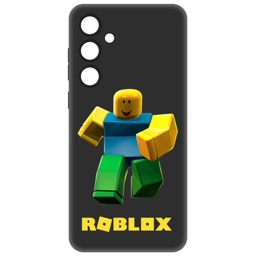 

Чехол-накладка Soft Case Roblox-Классический Нуб для Samsung Galaxy A35 5G (A356) черный