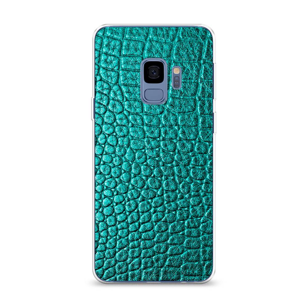 фото Чехол awog "бирюзовая змея" для samsung galaxy s9
