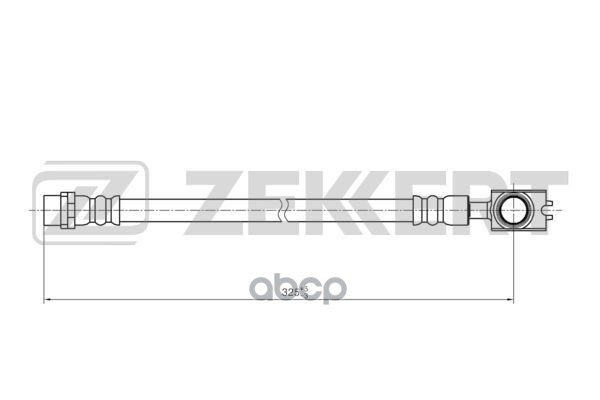 

Шланг Тормозной Задний ZEKKERT BS9429