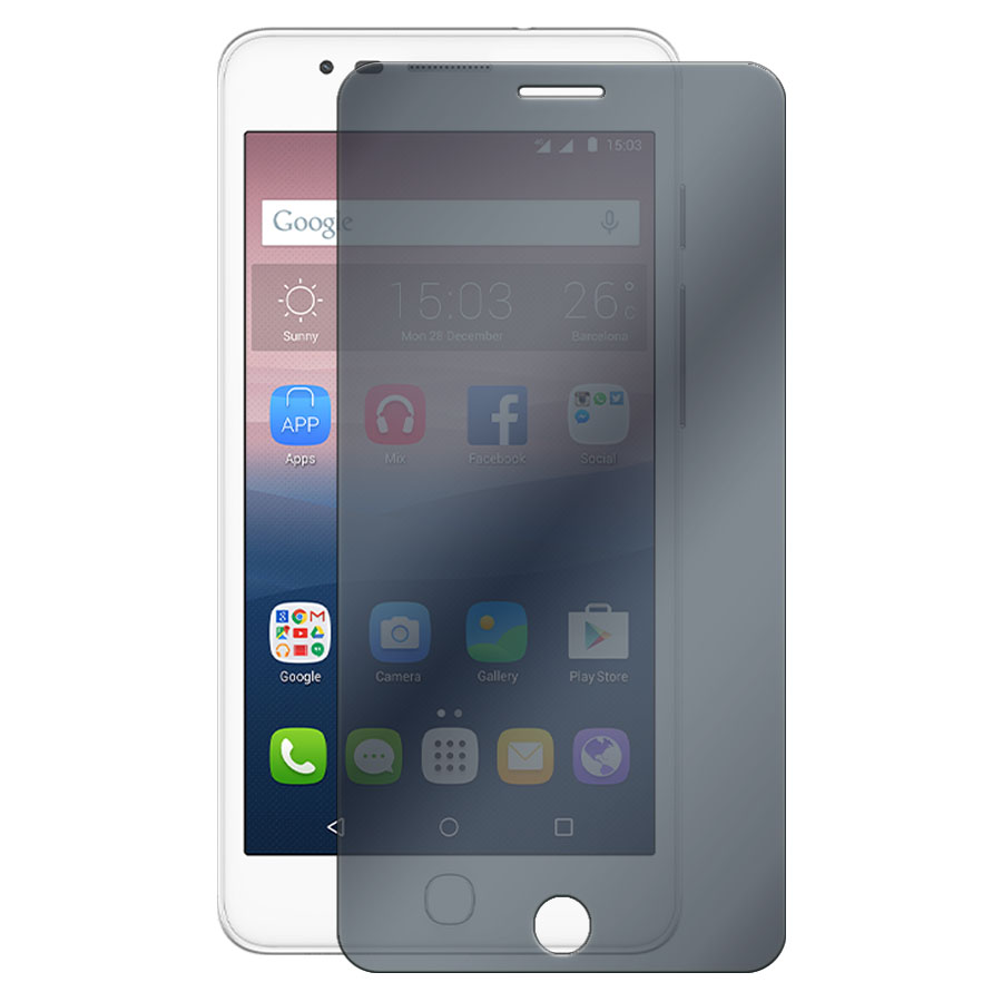 

Стекло защитное гибридное Антишпион Krutoff для Alcatel Pop Up (6044)