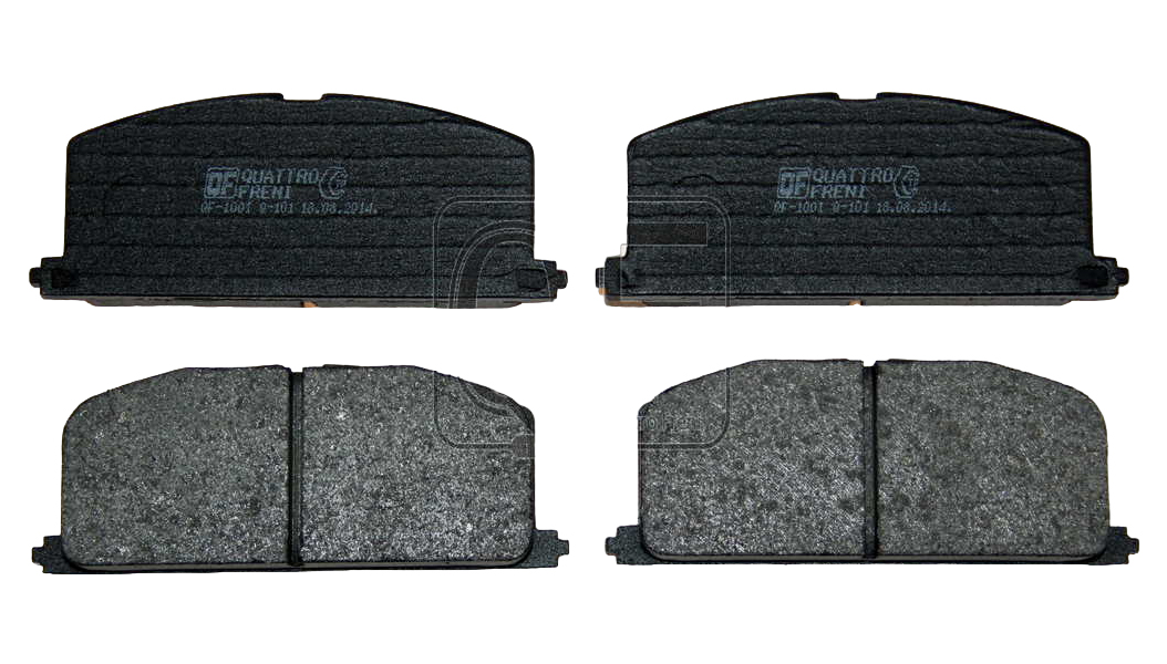 

Колодки тормозные передние CHEVROLET GEO LEXUS TOYOTA QUATTRO FRENI QF50100
