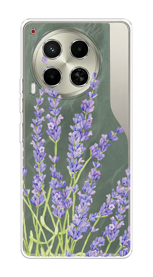 

Чехол на Tecno Camon 30 5G "Лавандовые стебли", Фиолетовый;зеленый, 305550-1