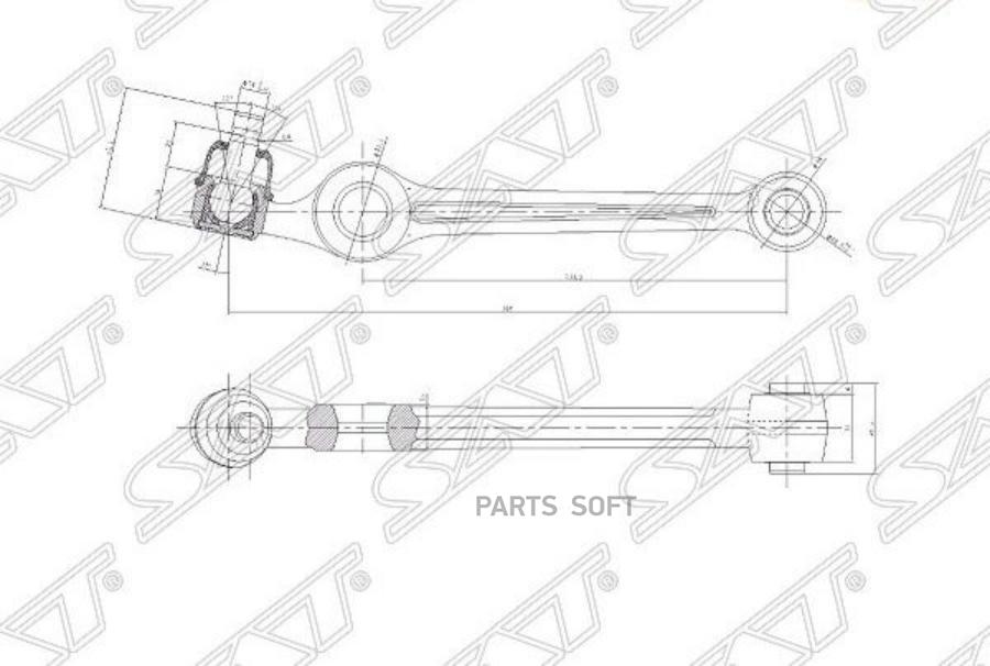 

Рычаг Fr Mazda Demio 9602 Lh=Rh