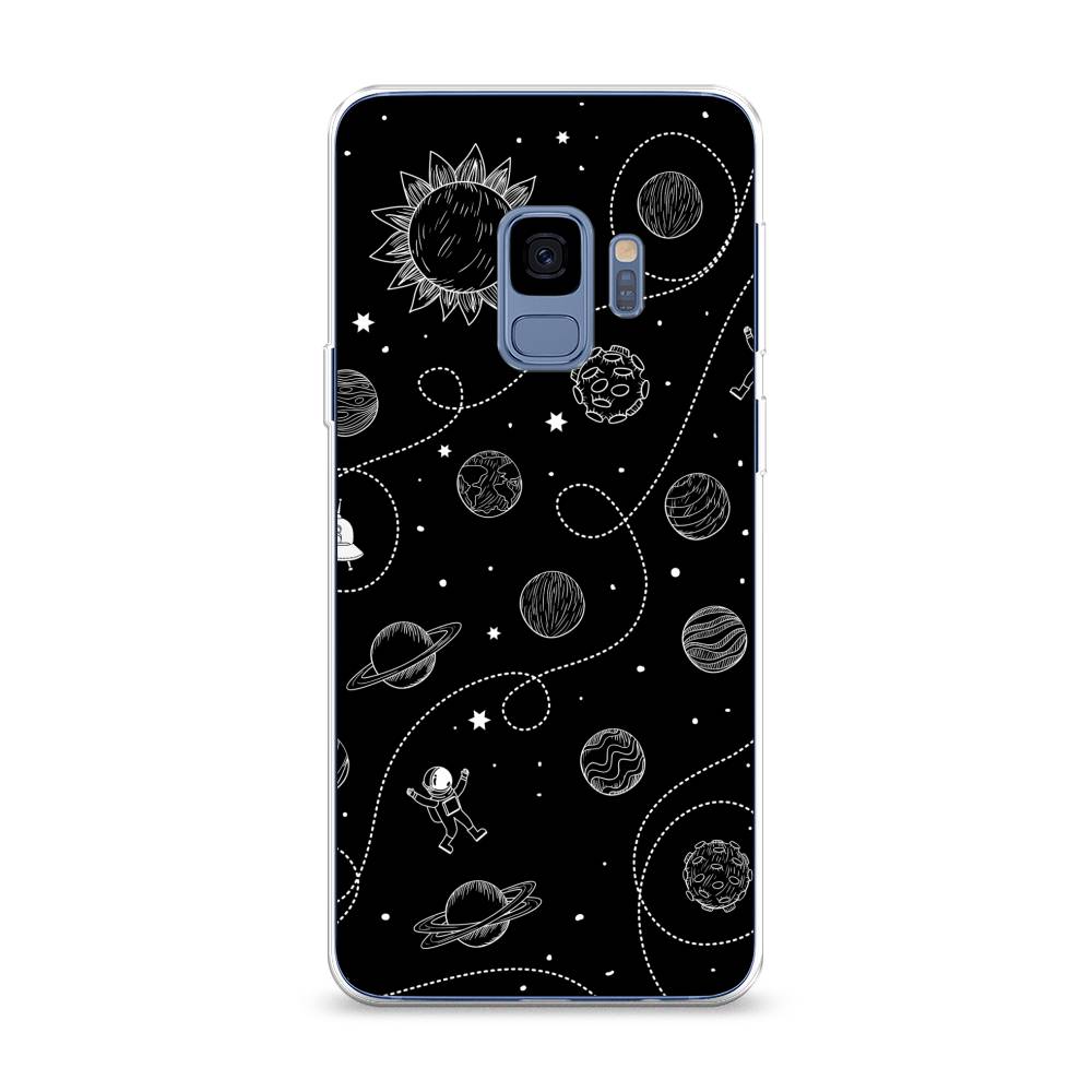 

Чехол Awog на Samsung Galaxy S9 "В невесомости", Бежевый, 25750-4