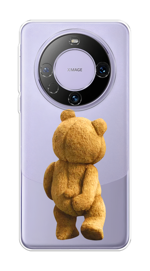 

Чехол на Huawei Mate 60 Pro "Медвежья спина", Коричневый;прозрачный, 6122250-1