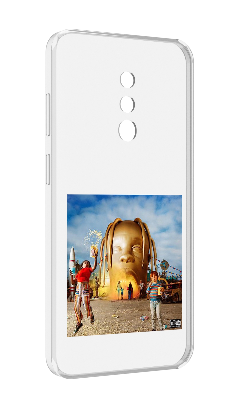 

Чехол MyPads Travis Scott - Astroworld для Blackview BV5200, Прозрачный, Tocco