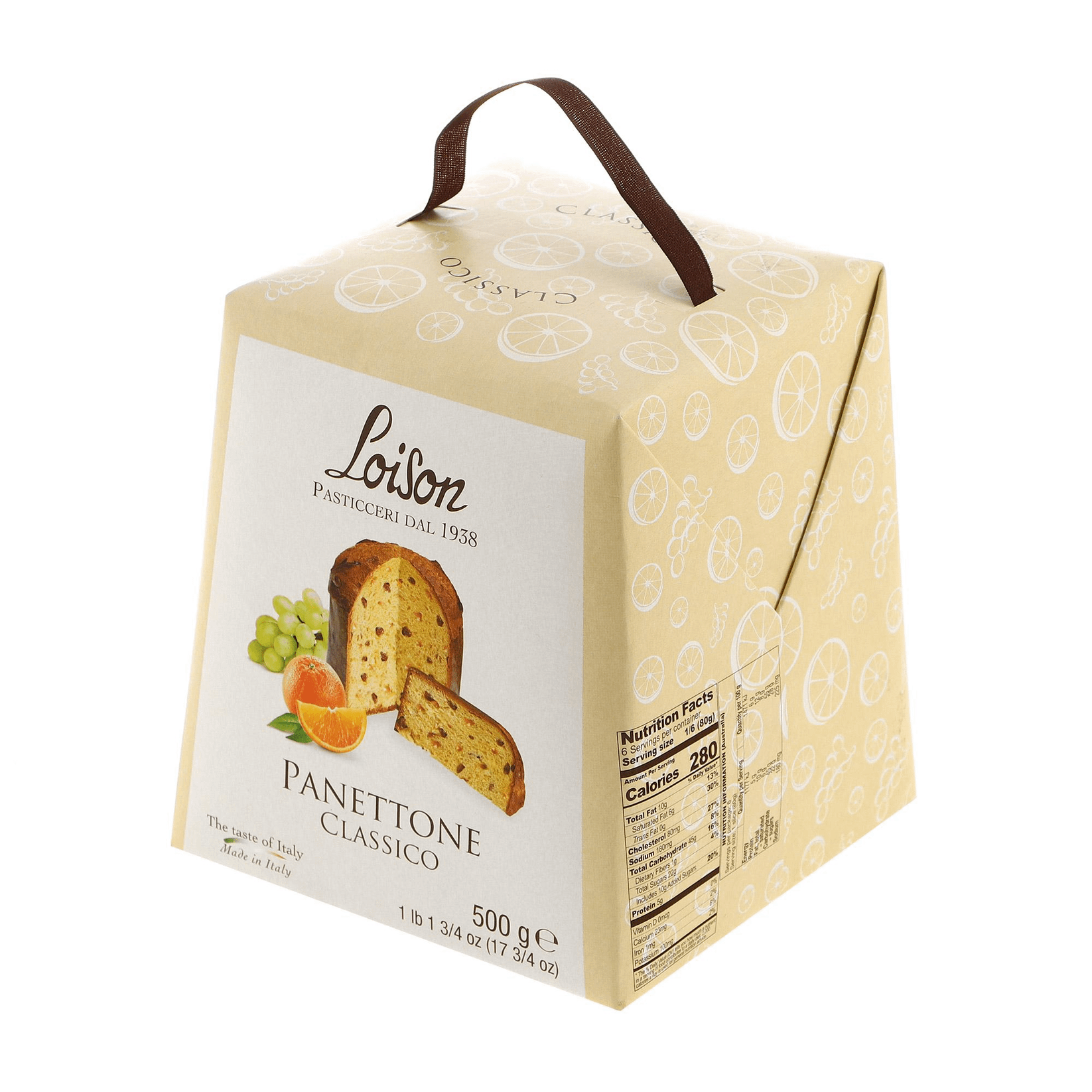 Кекс Loison Panettone Astucci классический 500 г