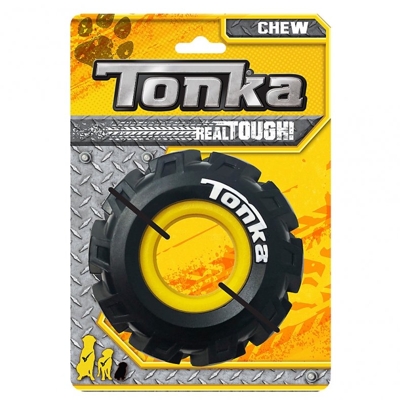 Развивающая игрушка для собак Tonka , желтый, 22.5 см, 1 шт