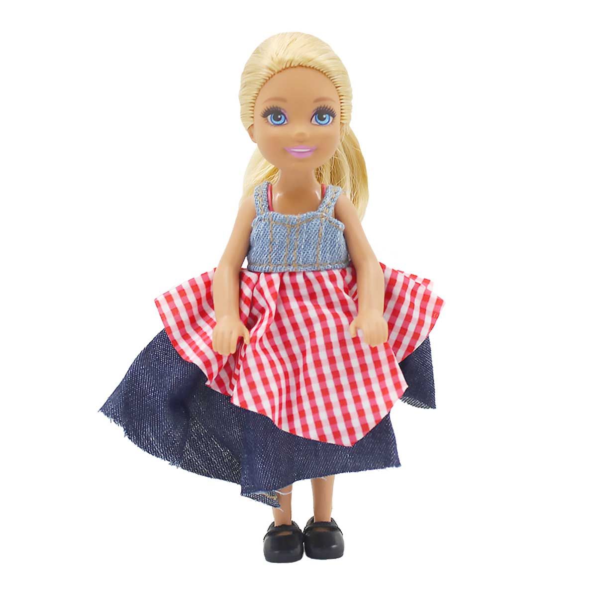 

Одежда Dolls Accessories для маленьких кукол ростом 12-16 см Хэппи, Разноцветный