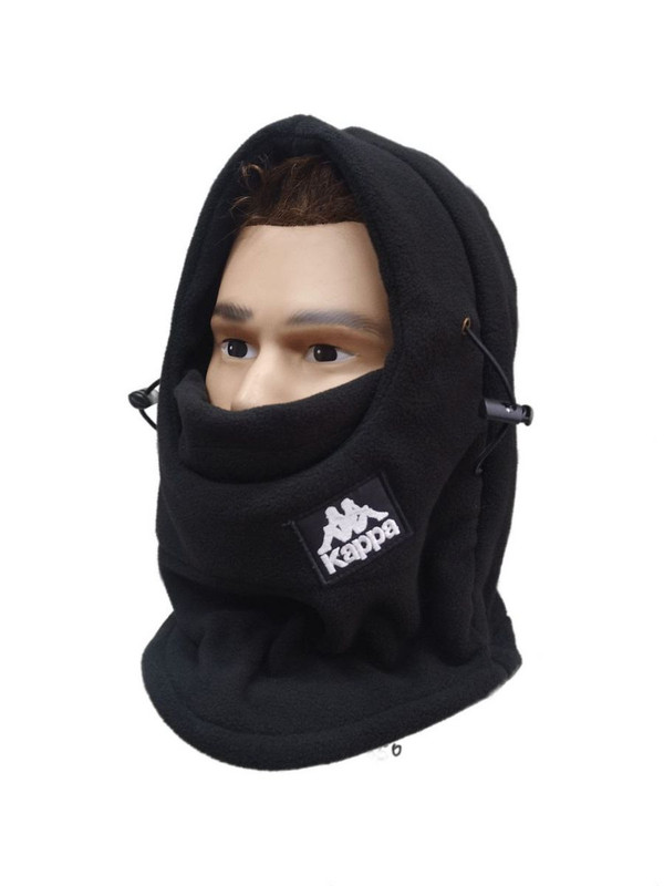 Балаклава KAPPA реплика BAL-001, черный, One Size