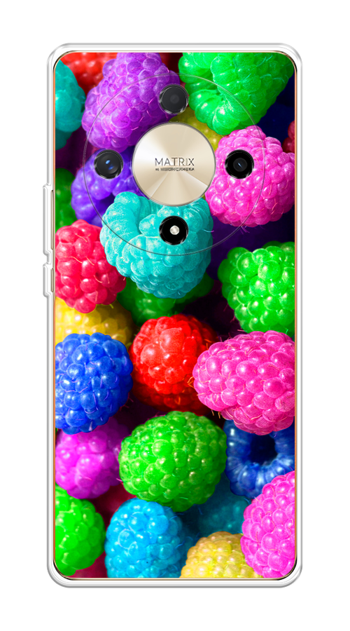 

Чехол на Honor X9B "Леденцовая малина", Фиолетовый;розовый;зеленый, 6122550-1