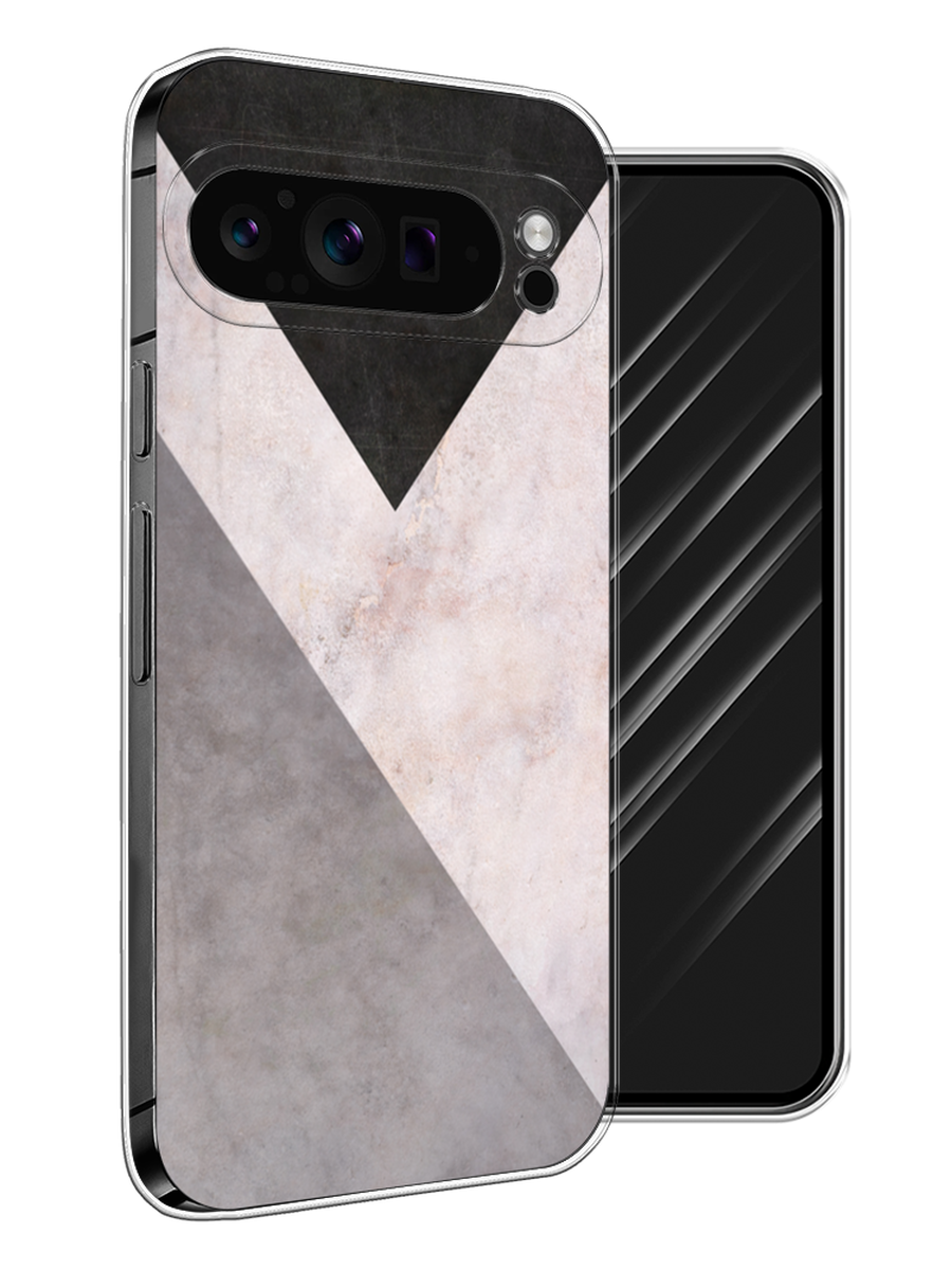 

Чехол Awog на Google Pixel 9 Pro "Геометричный мрамор", Бежевый, 272050-1