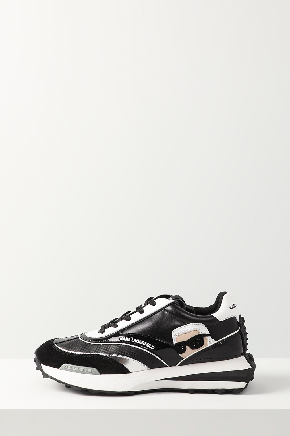 

Кроссовки женские Karl Lagerfeld KL62930N черные 37 RU, Черный, KL62930N