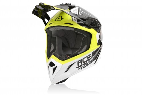 

Шлем Acerbis STEEL CARBON White/Yellow S