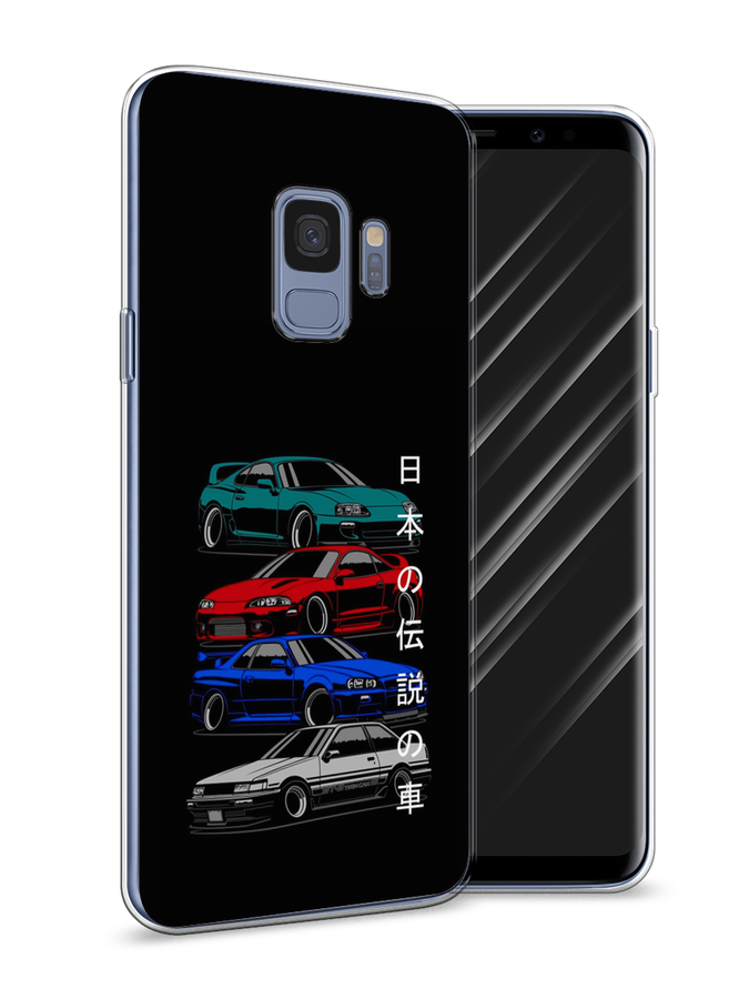 

Чехол Awog на Samsung Galaxy S9 "JDM Legend cars", Зеленый;красный;синий, 25750-5