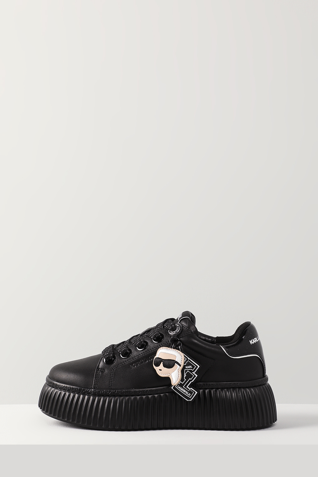 

Кеды женские Karl Lagerfeld KL42376V черные 40 RU, Черный, KL42376V